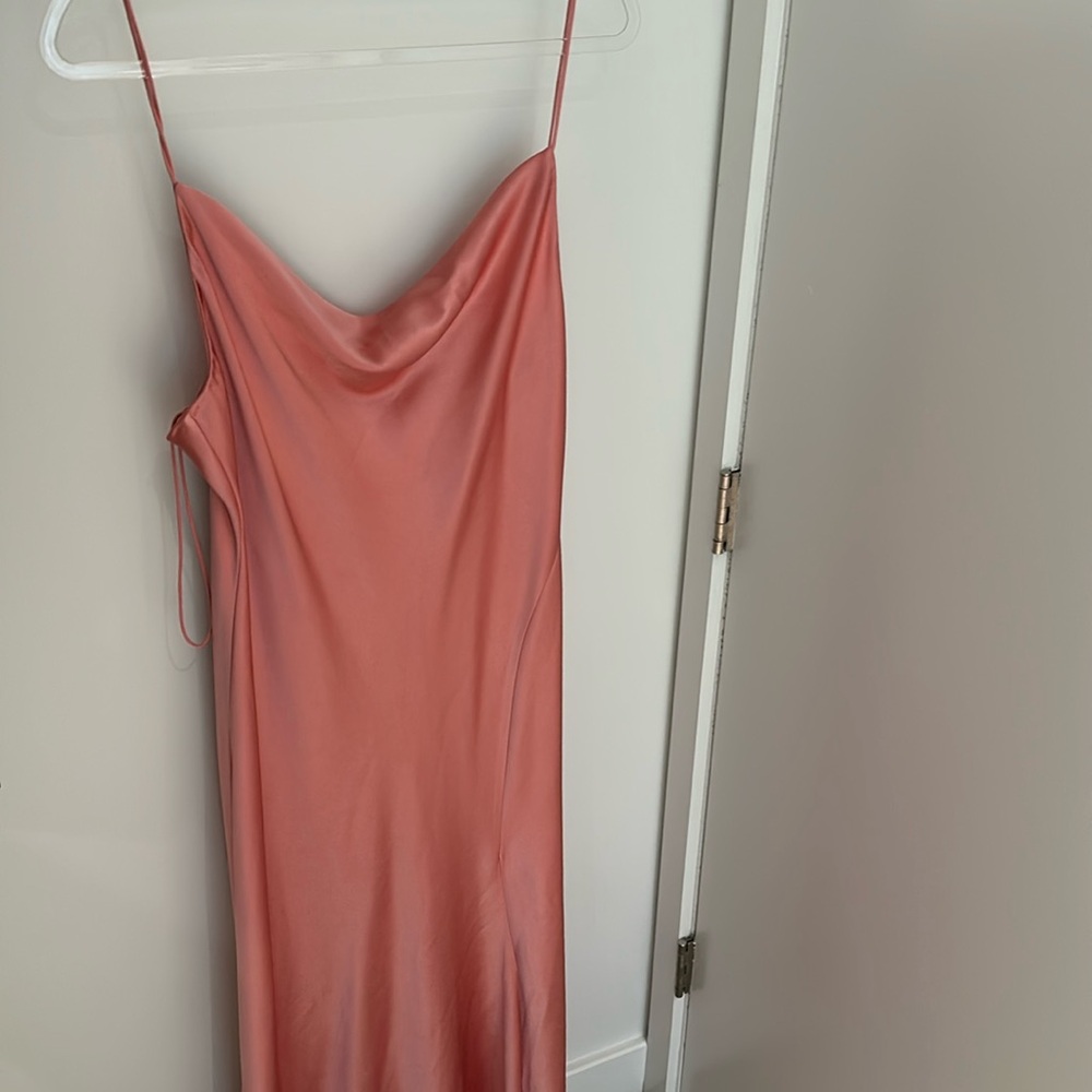 Alice and Olivia pink gown size large